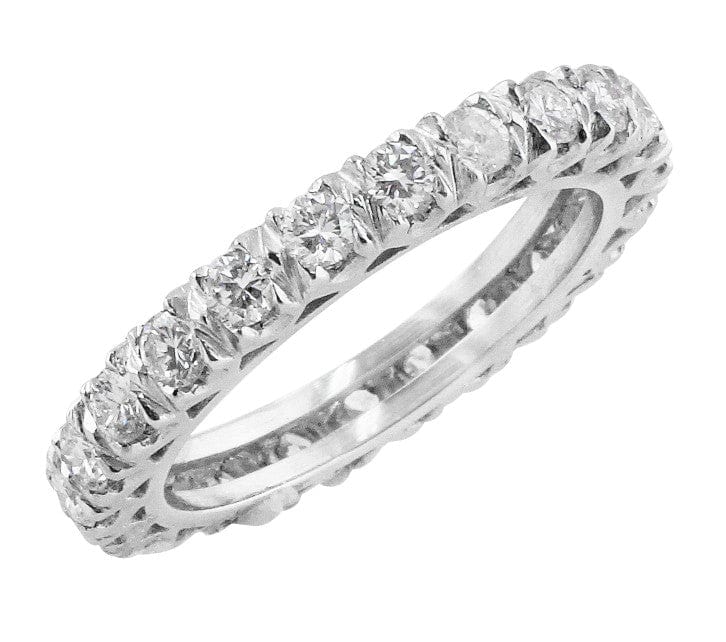 Platinum Estate Diamond Eternity Band