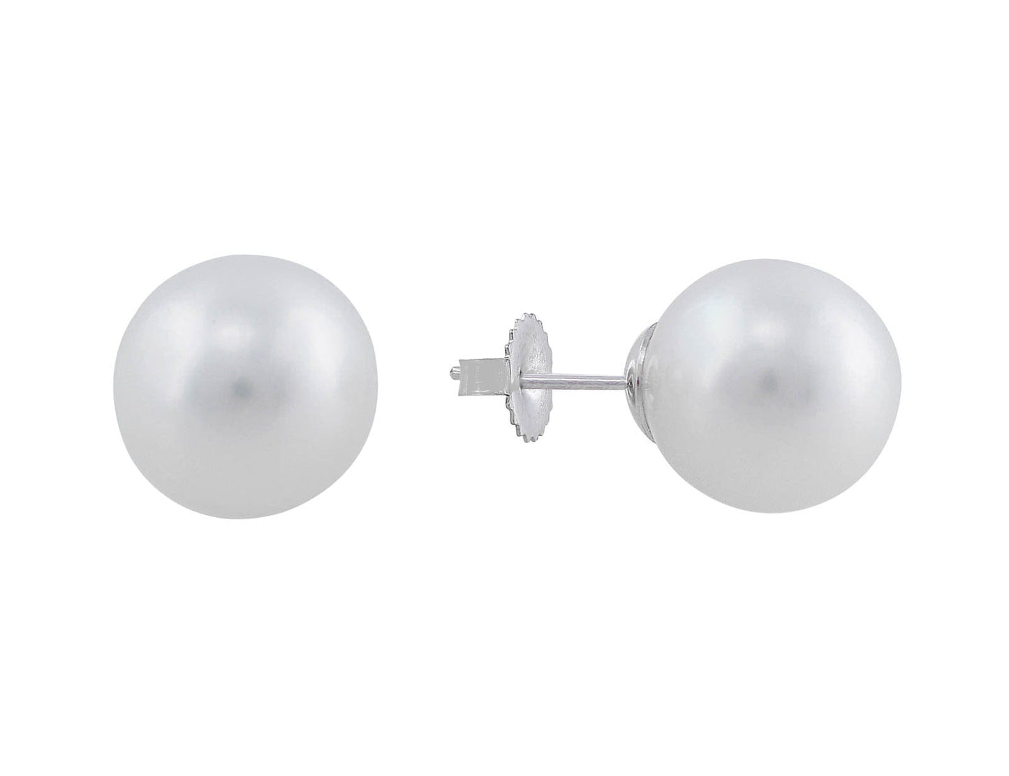 18k White Gold South Sea Pearl Earrings