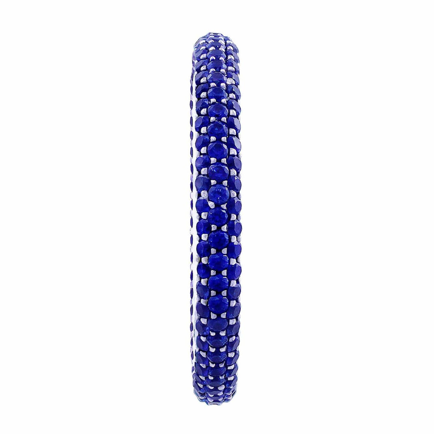 14kt White Gold Sapphire Eternity Band