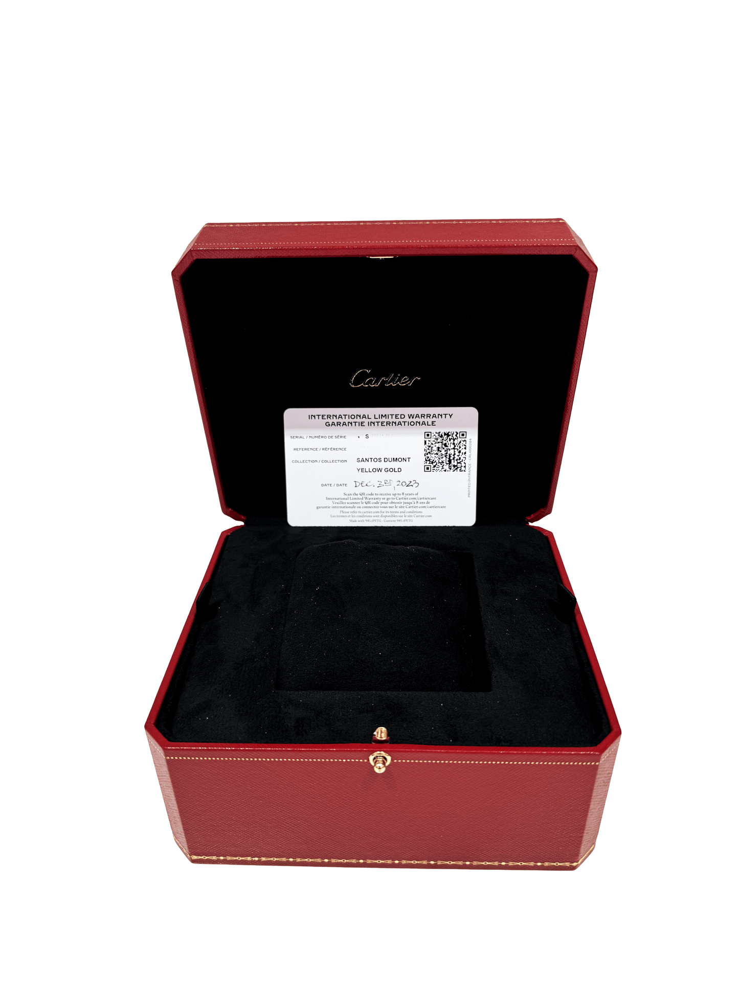 CARTIER Santos Dumont WGSA0084 - PRE - OWNED