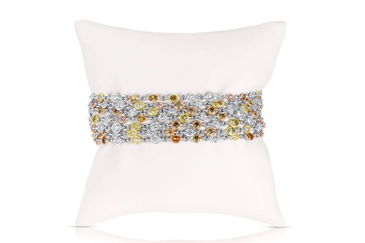 Riviera Luxe Multicolor Diamond Seven-Strand Bracelet