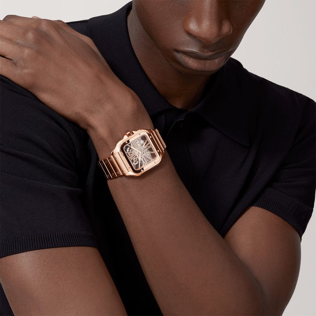 Santos de Cartier watch CRWHSA0016