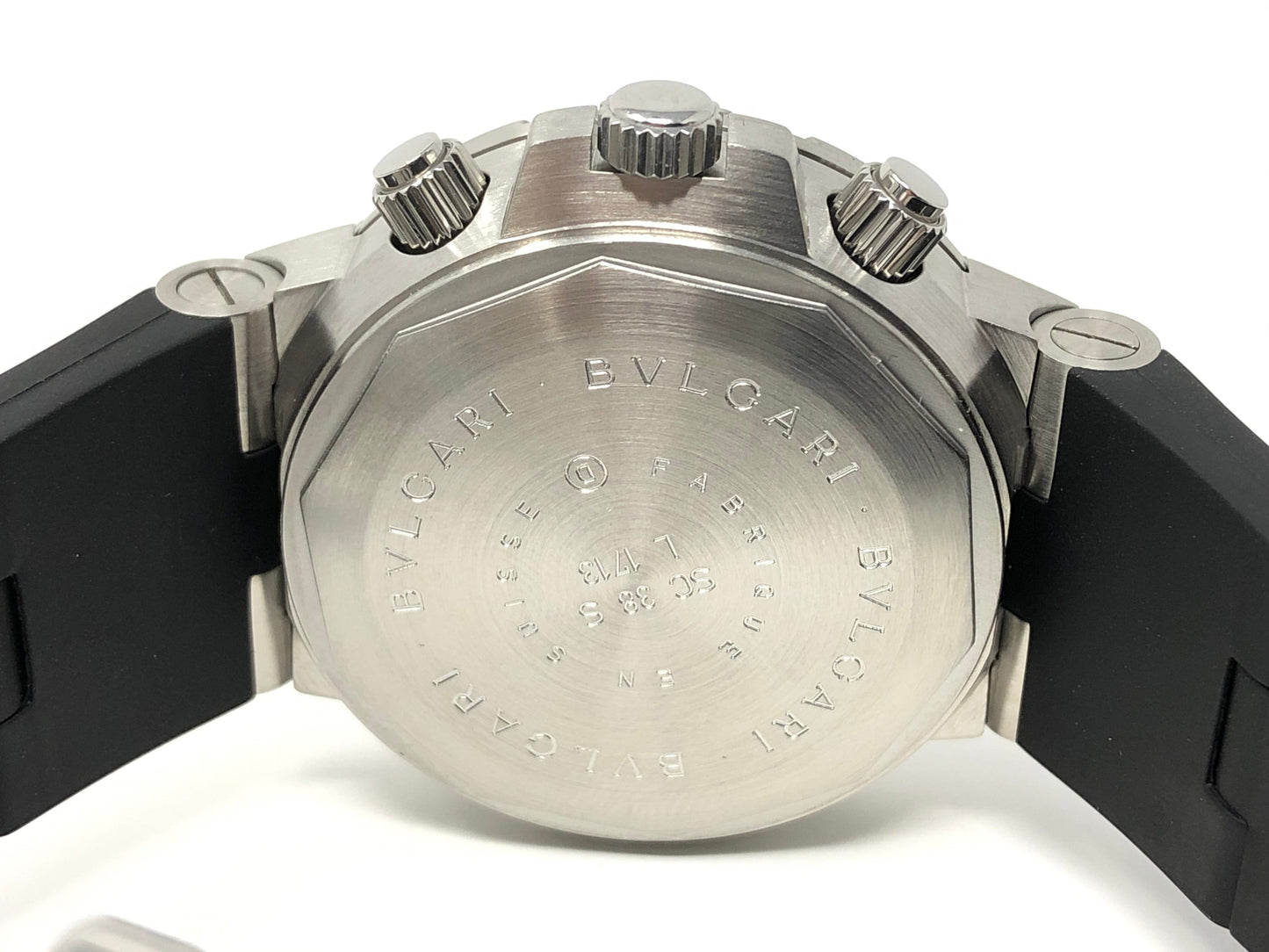 Bvlgari Diagono Chronograph Scuba Steel 38MM - Pre-Owned