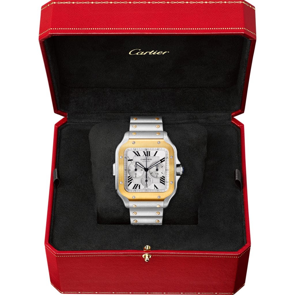Santos de Cartier Chronograph Watch XL W2SA0008
