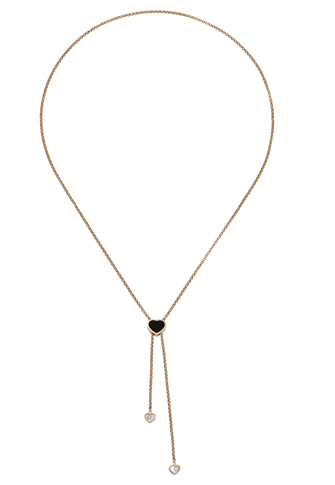 Happy Hearts Necklace Onyx