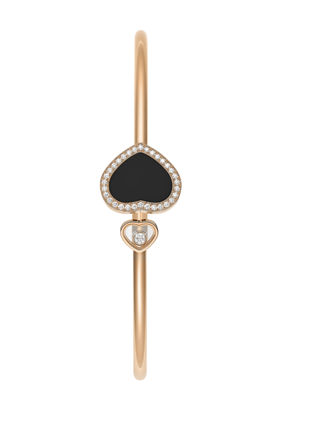 Happy Heart Bangle Onyx