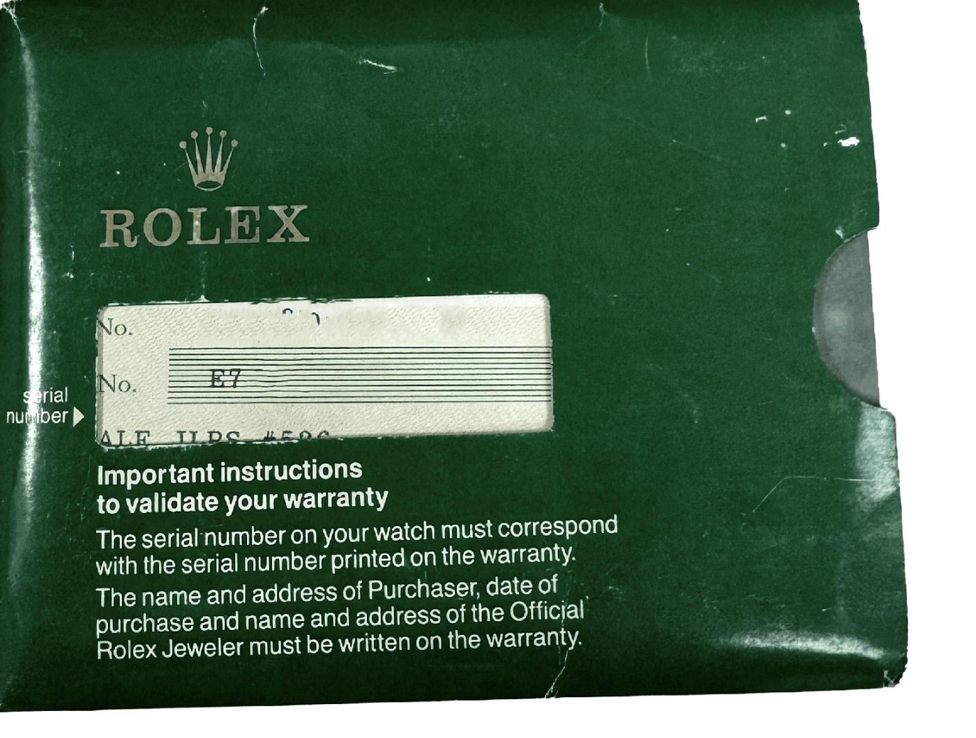 ROLEX DATEJUST 36MM 16233 - PRE - OWNED