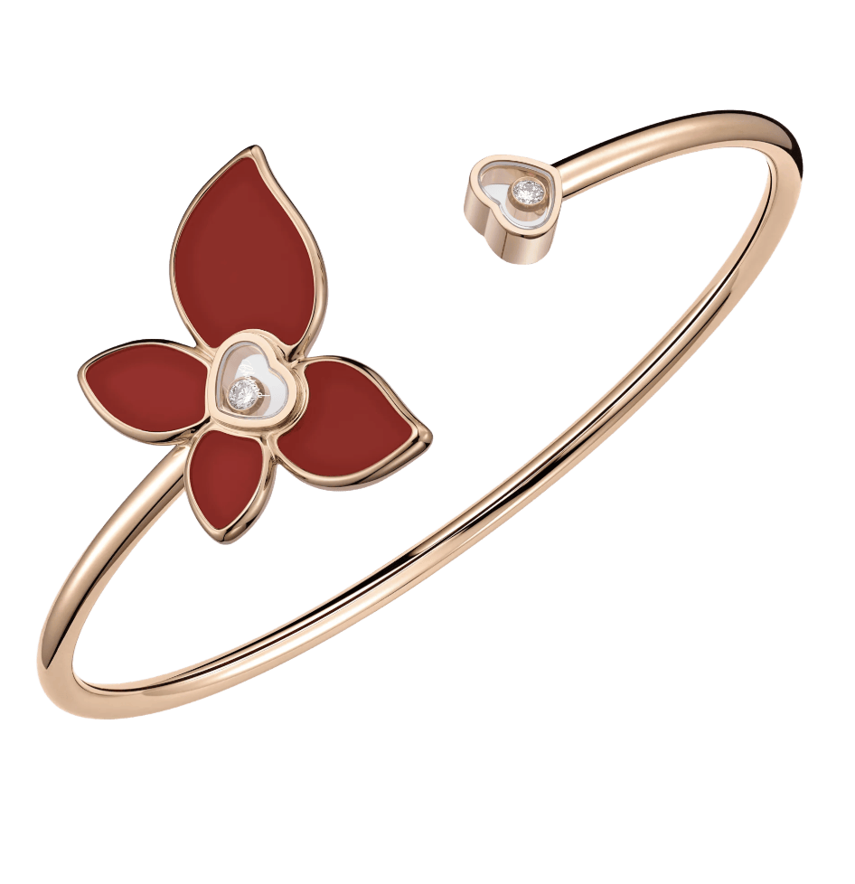 Happy Butterfly X Mariah Carey Bangle Bracelet Carnelian