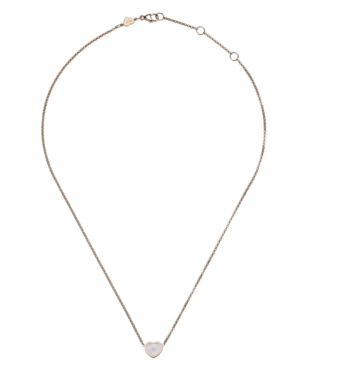 My Happy Hearts Necklace Mother of Pearl