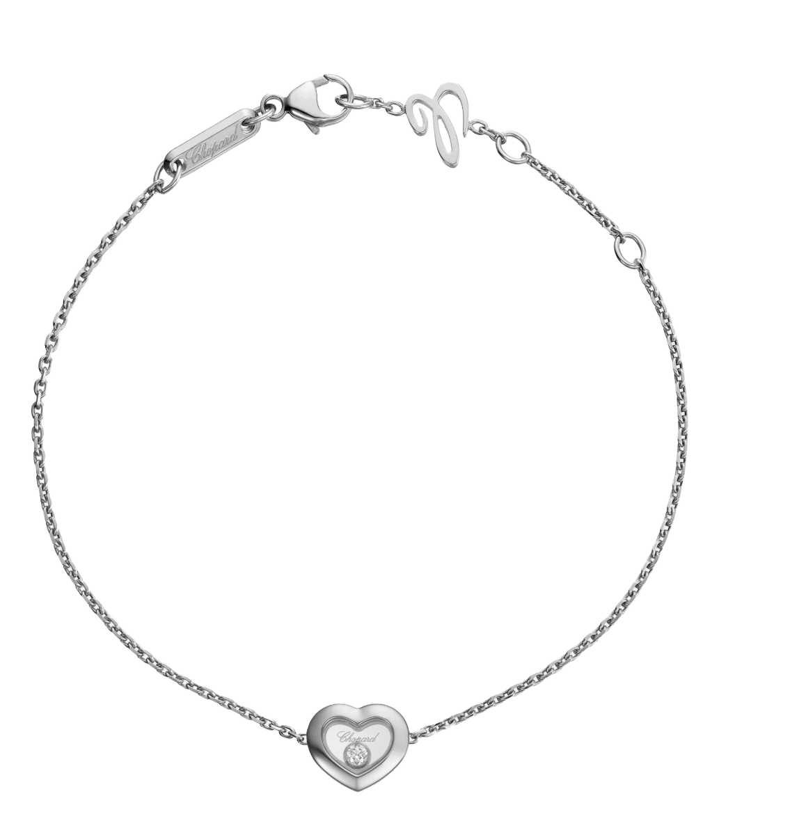 Happy Diamonds Icons White Gold Bracelet