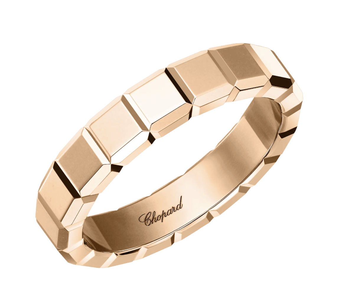Ice Cube Ring Rose Gold