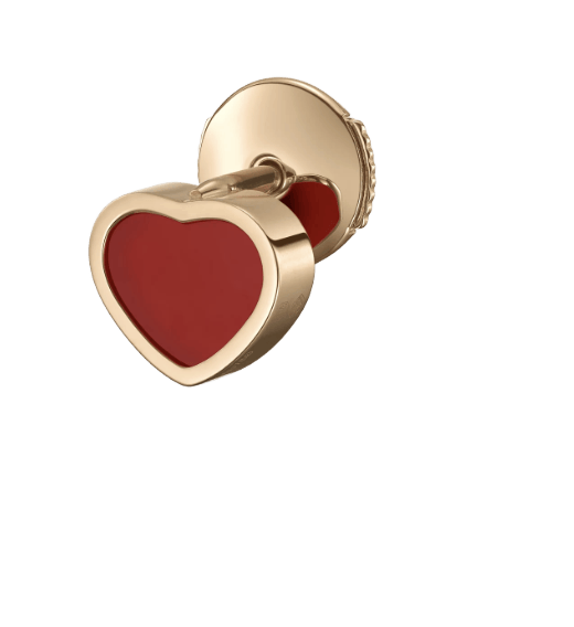 My Happy Hearts Earrings Carnelian