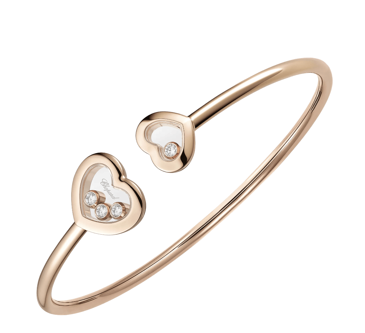 Happy Diamonds Icons Rose Gold Bangle Bracelet