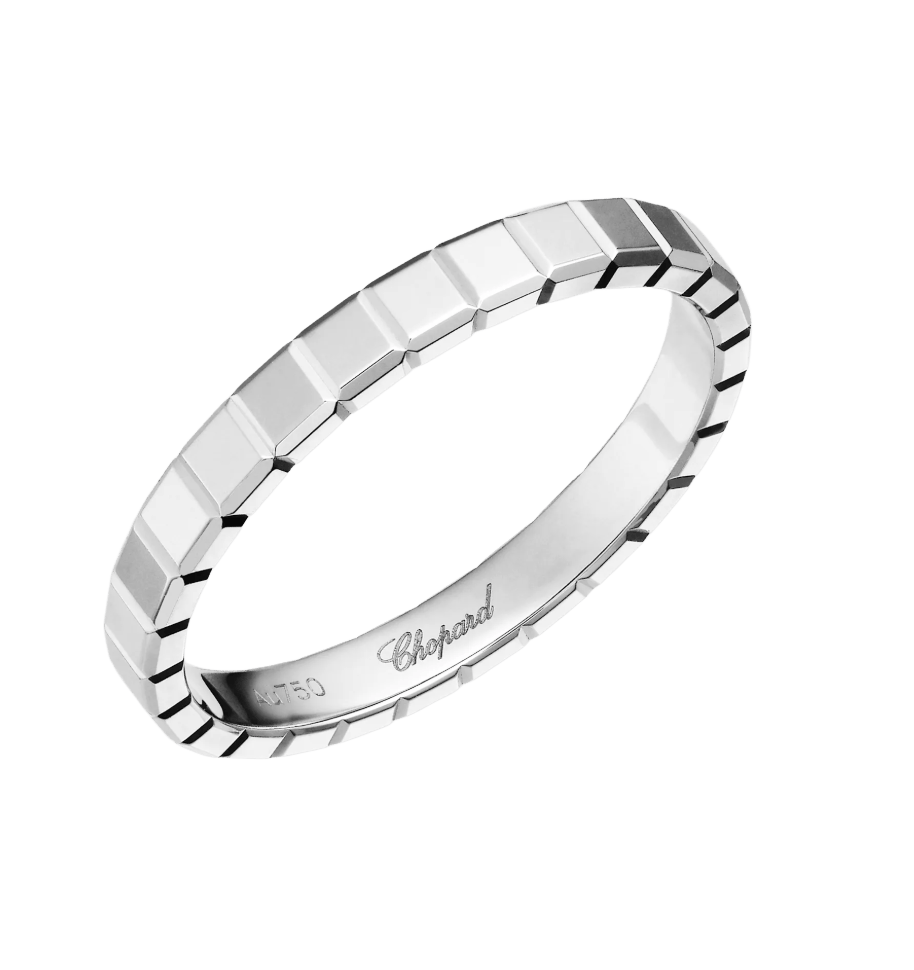 Ice Cube Ring White Gold