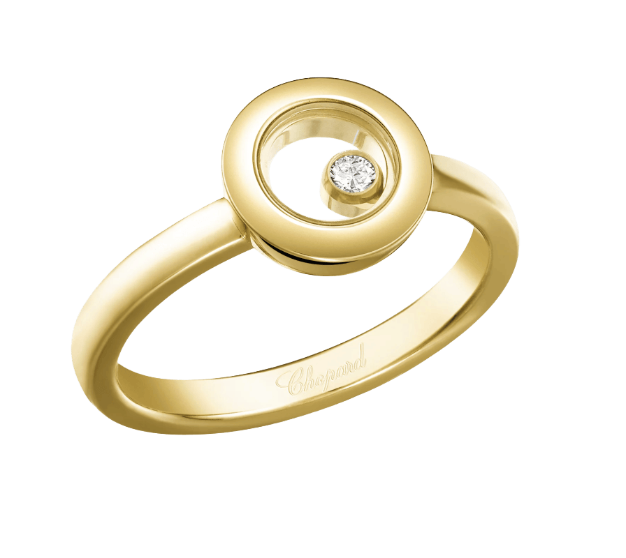 Happy Diamonds Icons Yellow Gold Ring