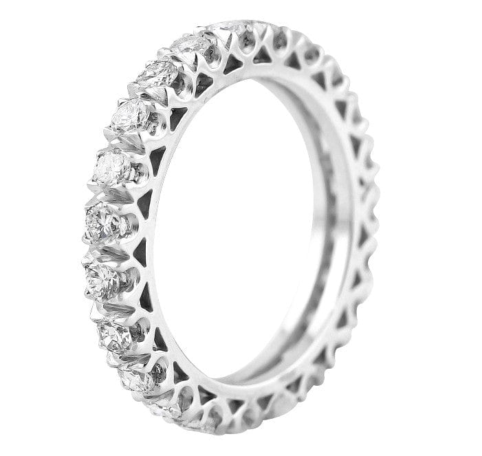 Platinum Estate Diamond Eternity Band