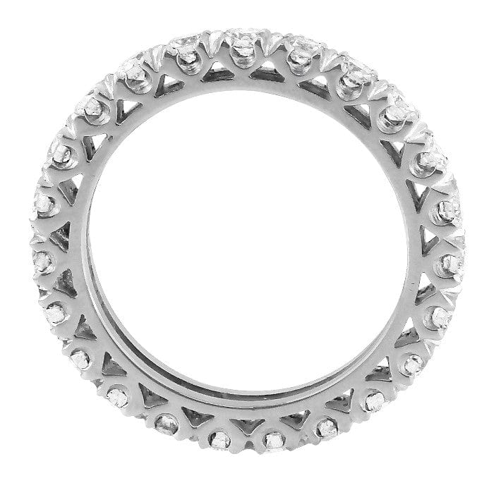 Platinum Estate Diamond Eternity Band