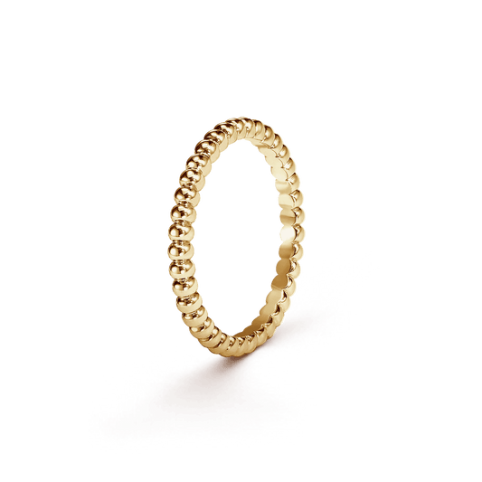 18K Celestial Perl̩e Pearls Of Gold Ring