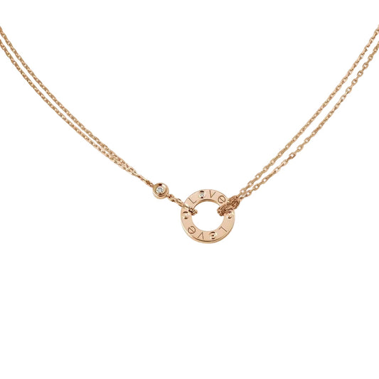 18K Celestial Love 2 Diamond Necklace