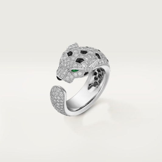18K Celestial Panth̬re De Diamond Ring