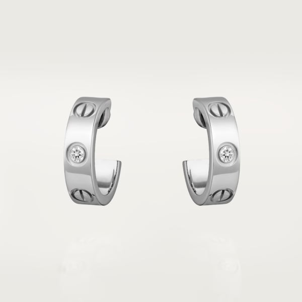 18K Celestial Love 2 Diamonds Earrings