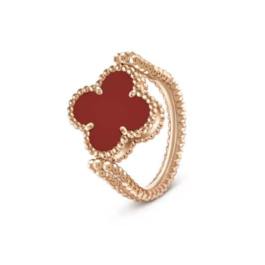 18K Celestial Vintage Alhambra Reversible Ring