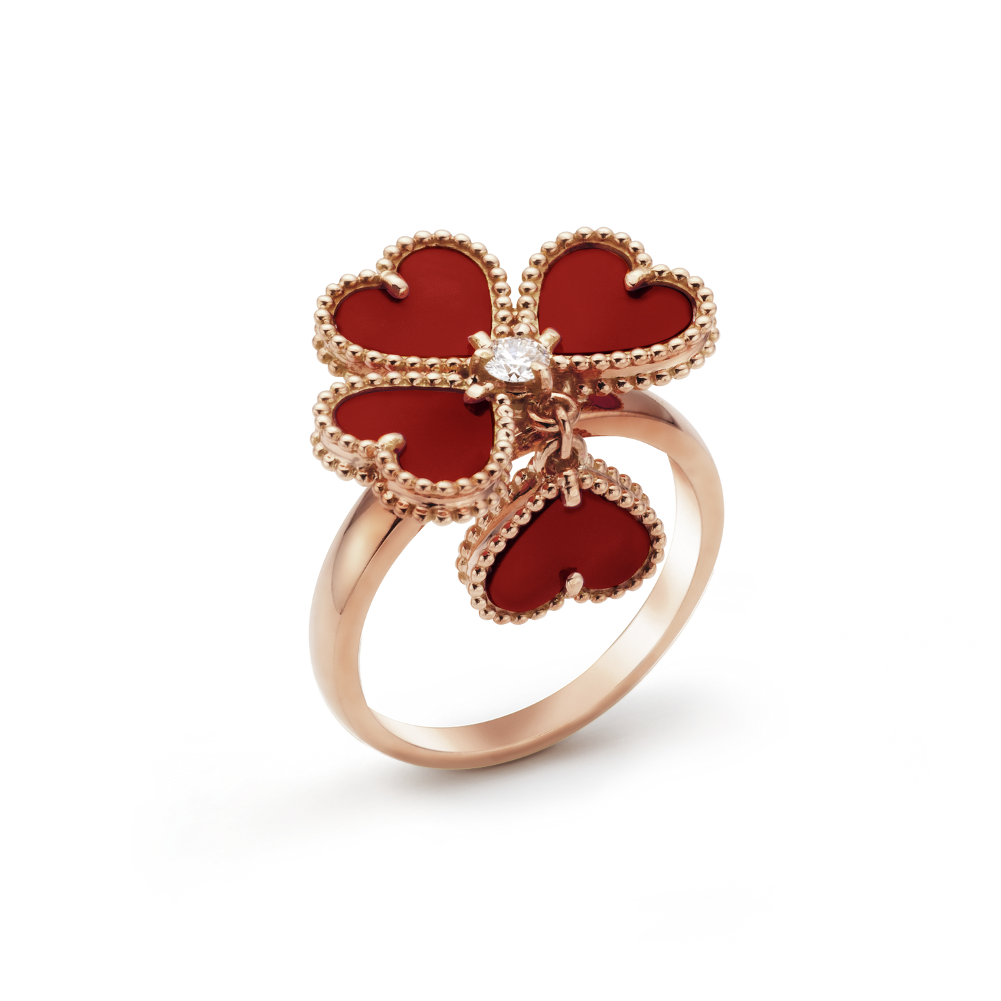 18K Celestial Sweet Alhambra Effeuillage Ring