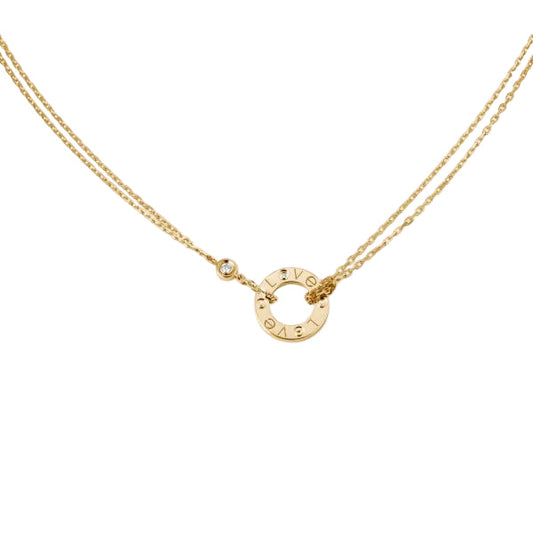 18K Celestial Love Diamond Necklace
