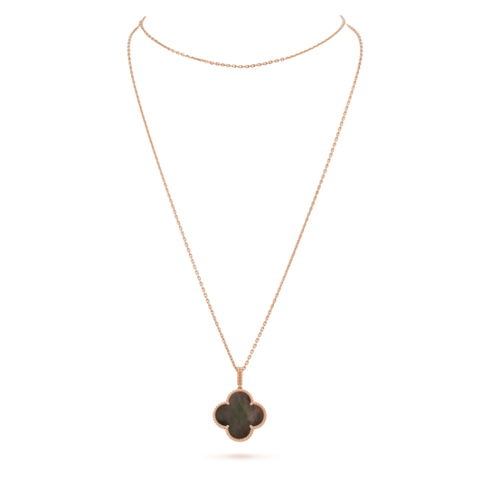 18K Celestial Magic Alhambra One Motif Pearl Necklace