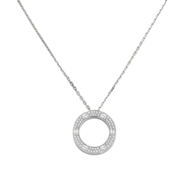 18K Celestial Love Diamond-Paved Necklace
