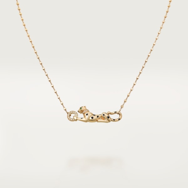 18K Celestial Panth̬re De Diamond Necklace