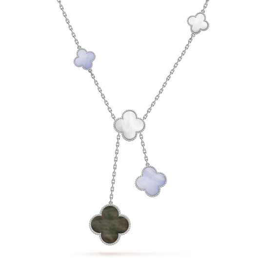 18K Celestial Magic Alhambra Six Motifs Necklace