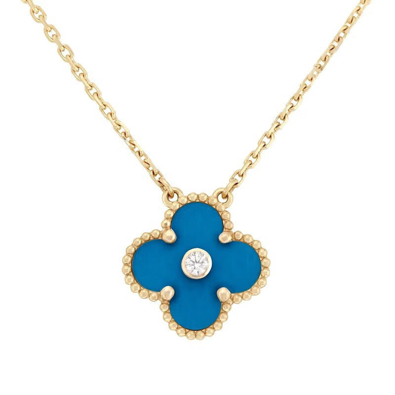 18K Celestial Vintage Alhambra Agent Clover Necklace