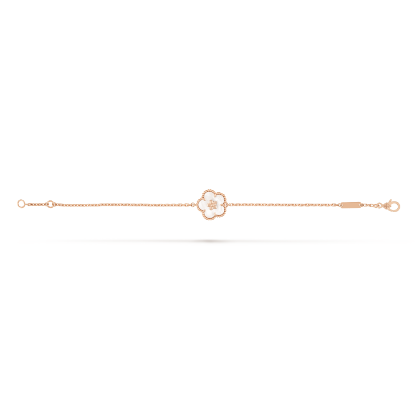 18K Celestial Lucky Spring Plum Blossom Bracelet