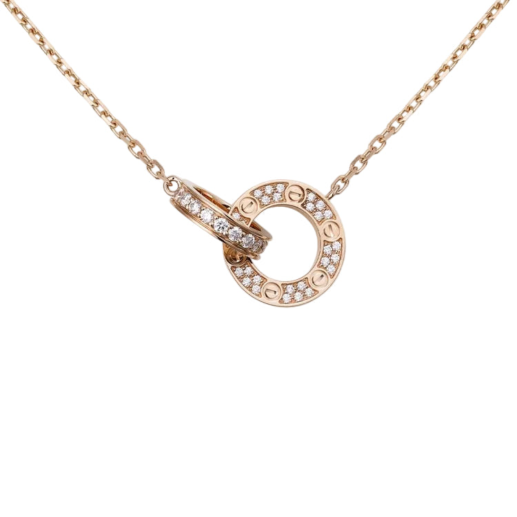 18K Celestial Love Diamonds Necklace