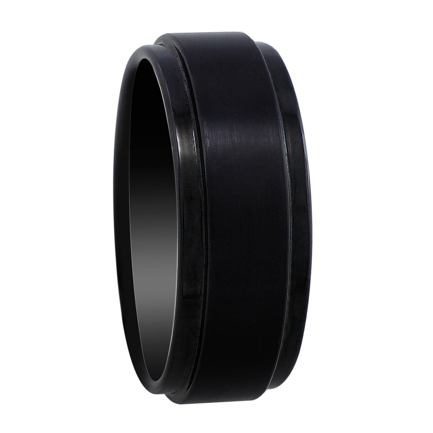 Black Tungsten Carbide Band