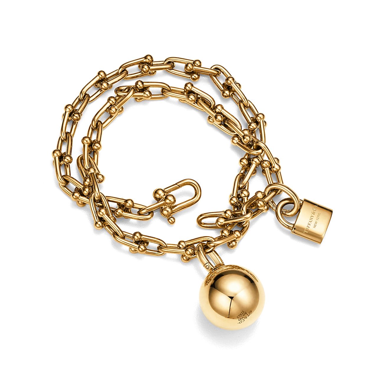 18K Celestial T HardWear Small Wrap Bracelet