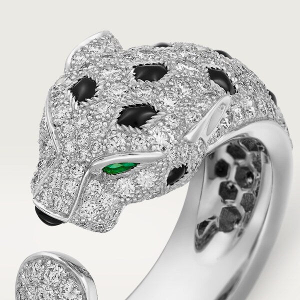 18K Celestial Panth̬re De Diamond Ring
