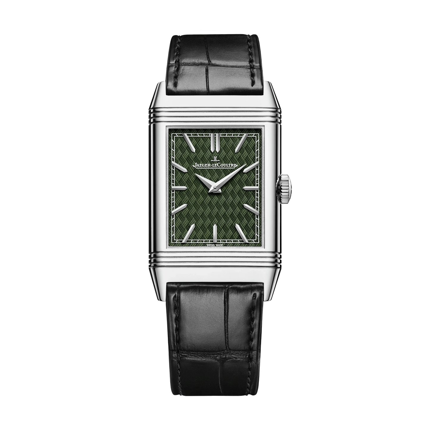 White Gold Reverso Tribute Enamel Men’s Watch Q39334S4