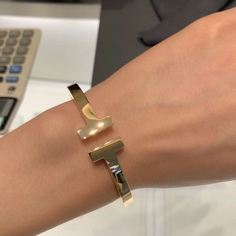 18K Celestial T Square Bracelet