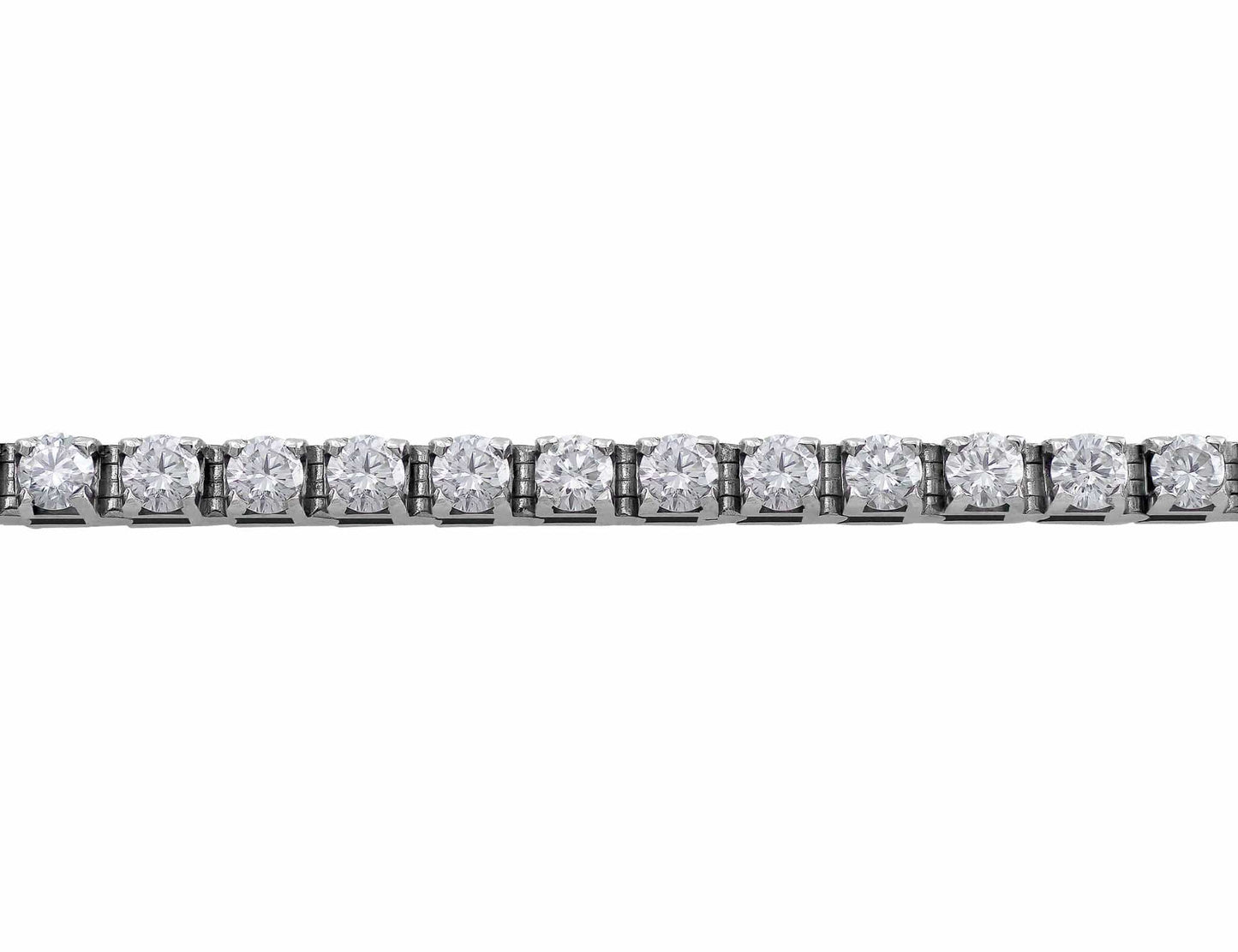 Rivière 14kt White Gold 4.63ctw Diamond Tennis Bracelet