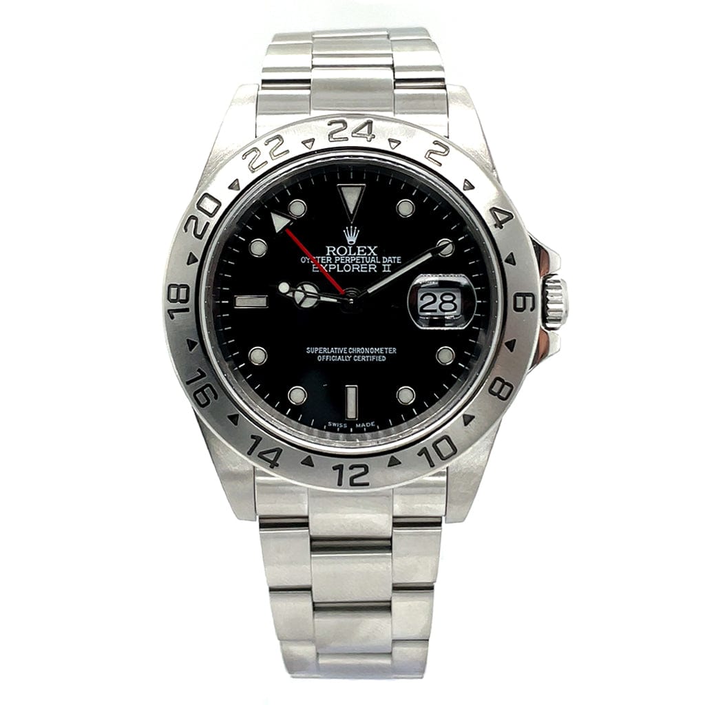 Rolex Explorer II 16570 Black Dial - Pre-Owned
