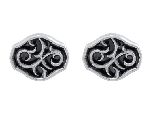 Stephen Webster Carved Thorn Sterling Silver Cufflinks
