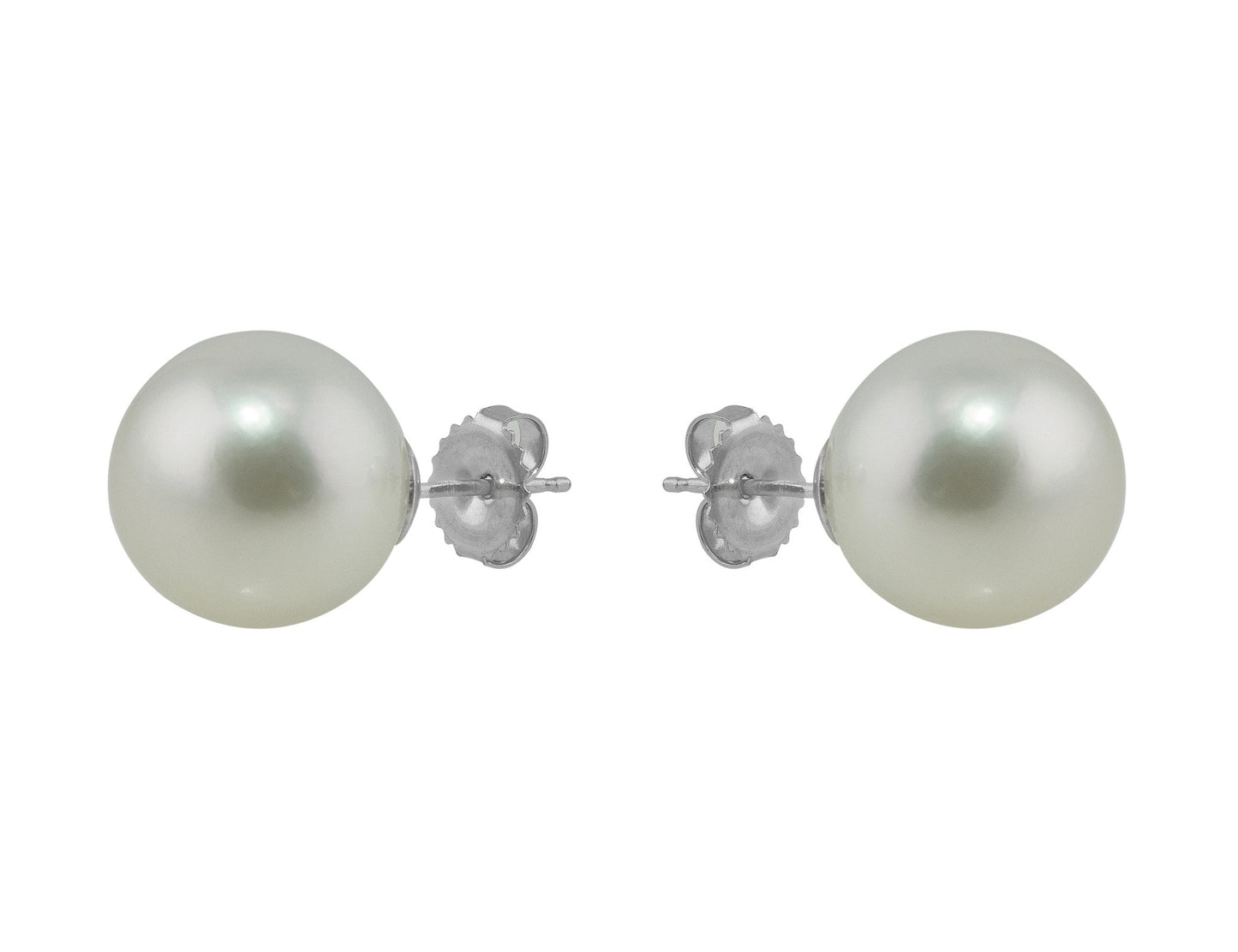 18k White Gold South Sea Pearl Earrings