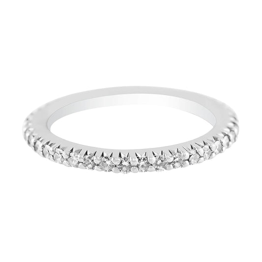 18k White Gold Bella Vita Single Row Diamond Ring