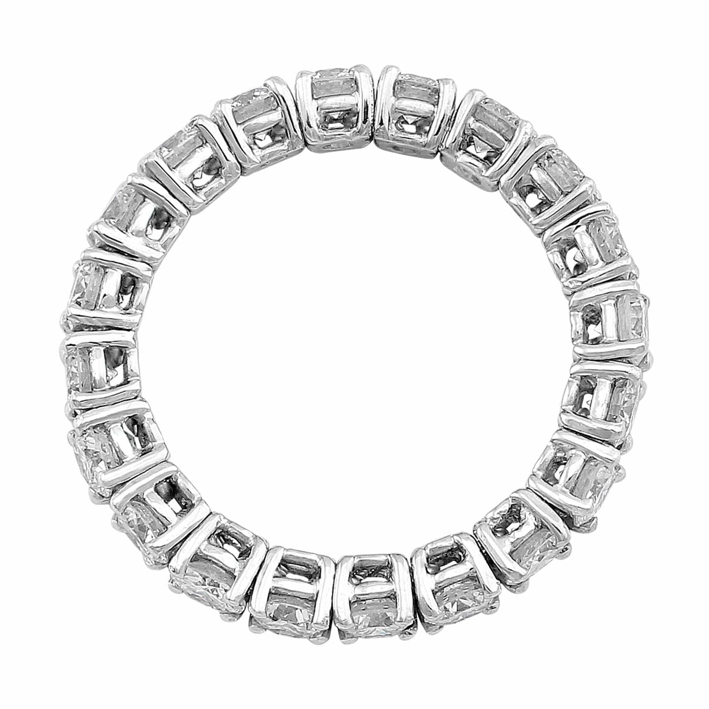 Rivière Platinum 1.78ctw Diamond Flexible Band