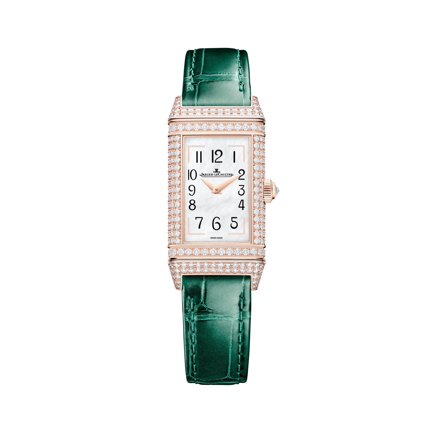 Pink Gold Reverso One Precious Flowers Women’s Watch Q3292434
