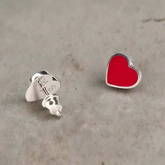 18K Celestial Return to T Heart Earrings