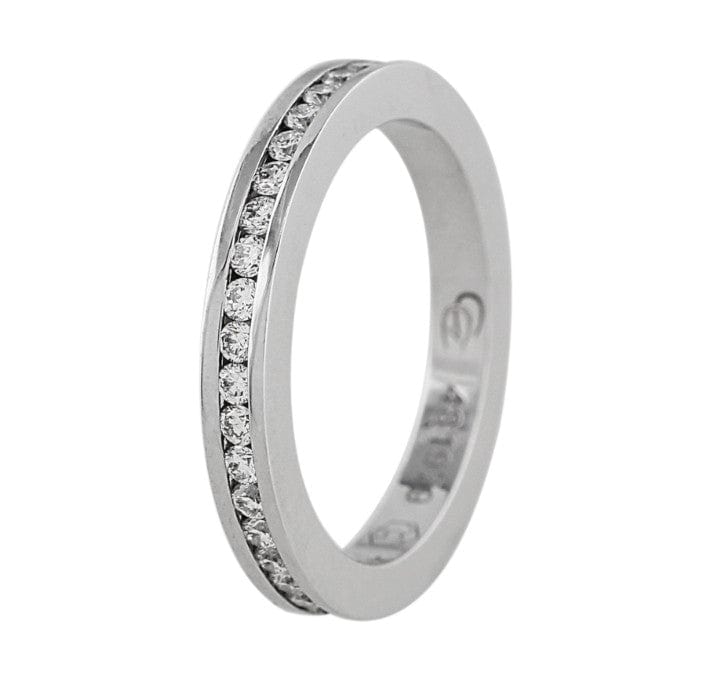 Carrera Y Carrera Mi Princesa 18k White Gold Diamond Band