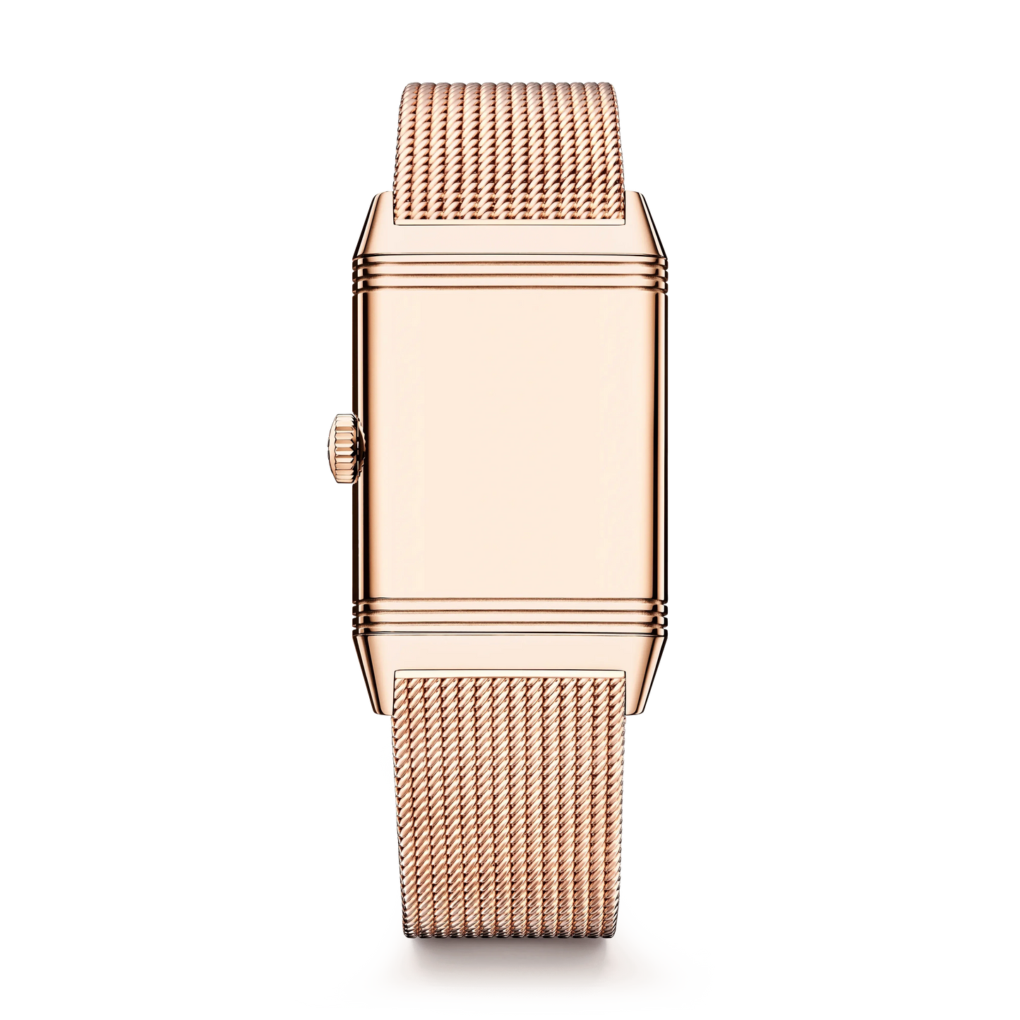 Pink Gold Reverso Tribute Monoface Small Seconds 'Or Deco' Men’s Watch Q713216J